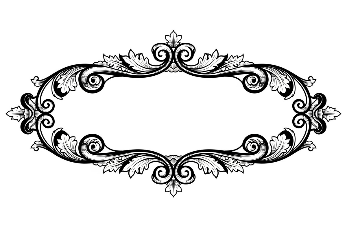 Vintage Ornament Frame Vector Bundle, an Illustration by Creativeshirt (Photo 42 of 51)