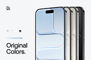 iPhone Air - 24 Mockups Scenes, an iPhone Mockup by Asylab (Thumbnail 4 of 62)