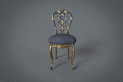 Vintage furniture set_1, a Furniture 3D Model by Snji | 3D Models (Thumbnail 3 of 16)
