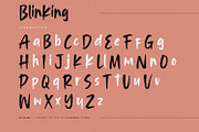 Blinking - Handwritten Font, a Handwritten Font by Alpaprana (Thumbnail 9 of 12)