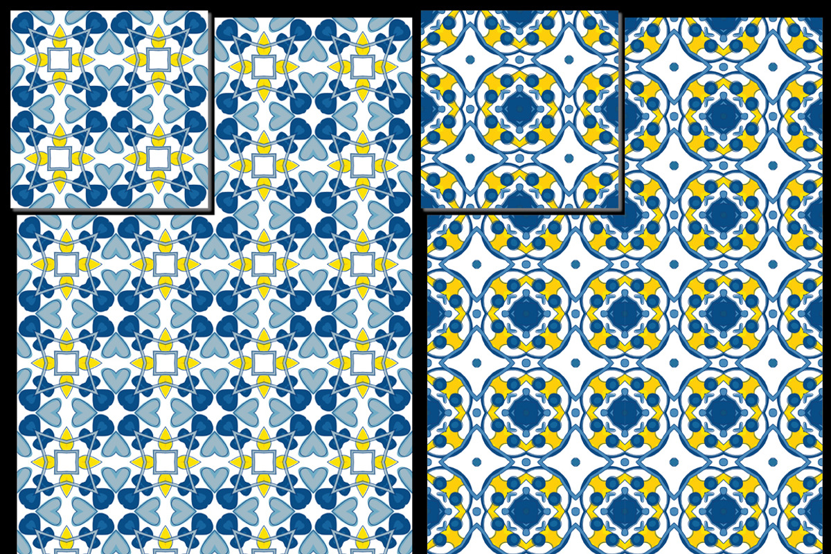 Set 96 - 6 Seamless Patterns, a Pattern Graphic by Little Bird (Photo 3 of 7)