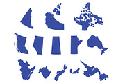 Canada Provinces Territories Clipart, an Illustration by SugarPickle Clip Art (Thumbnail 10 of 11)
