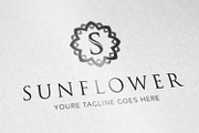 sunflower logo, a Branding & Logo Template by vectorlogos89 (Thumbnail 1 of 3)