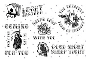 Tattooed Raven, a Blackletter Font by Dead Moose Studio (Thumbnail 8 of 11)