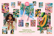 112 Tropical Prints Gallery, a Background Graphic by Feelsoul (Thumbnail 1 of 14)