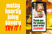 Crust and Crumbs Foodie Font Duo, a Symbol Font by RedyStudio (Thumbnail 3 of 11)