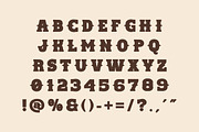 Old West Font – Vintage Western, a Slab Serif Font by Limited.studio (Thumbnail 5 of 5)