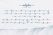Alisha - Sweet Calligraphy Font, a Script Font by alphArtype (Thumbnail 8 of 9)