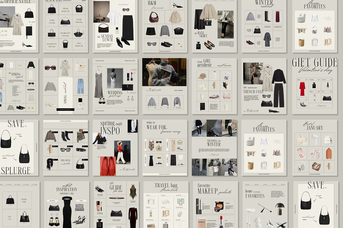 LTK Canva Templates, a Social Media Template by Studio Suvelle (Photo 2 of 7)