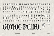 Gothic Pearl Typeface, a Blackletter Font by softulka (Thumbnail 6 of 7)