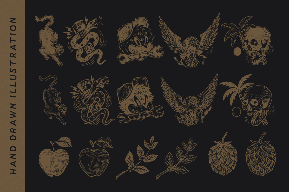 The Blackport Font Pack! (+EXTRA) preview 8