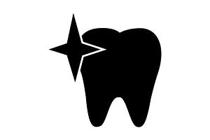 Dental icon design template