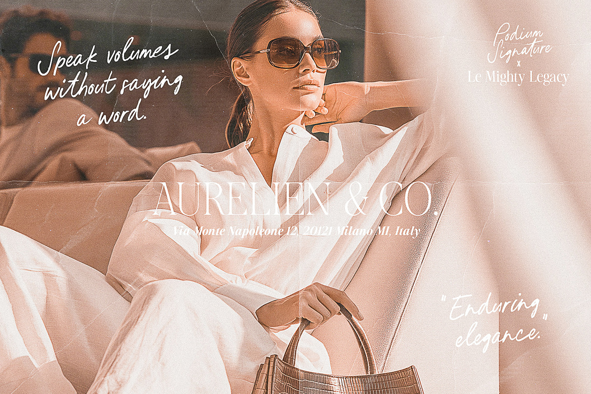 Podium Signature 90s Script Font, a Handwritten Font by Ivan Rosenberg (Photo 13 of 17)