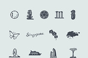 17 Singapore icons, an Icon by Palau (Thumbnail 2 of 2)