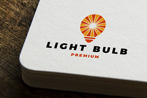 Light Bulb Logo Design, a Branding & Logo Template by mesuka