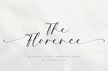 The Florence Calligraphy Font