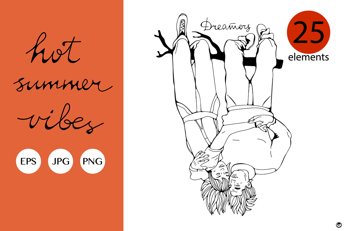 Hot summer vibes, a Person Illustration by Olillia (Photo 1 of 9)