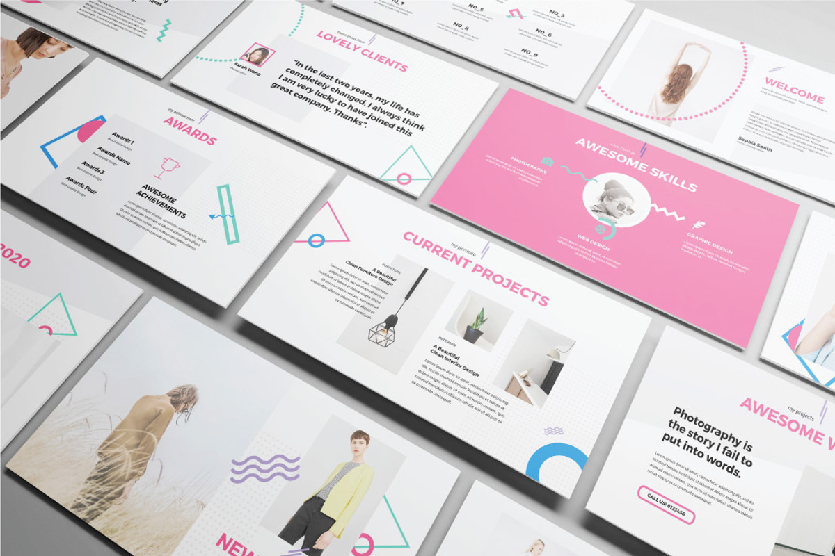 PERSONAL - Powerpoint Template, a Presentation Template by Shafura