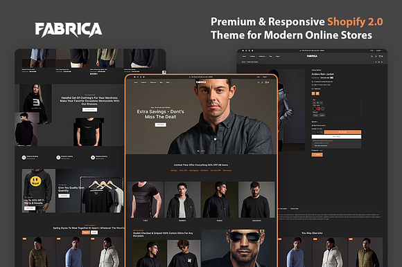 Men's Fashion Shopify Theme preview 8