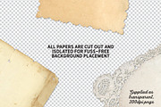 Vintage Paper Ephemera Archive, a Texture Graphic by The Artifex Forge (Thumbnail 7 of 18)