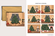 Merry Christmas clipart, a Seasonal Illustration by LyubovZaytseva (Thumbnail 15 of 18)