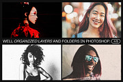 12 Photo Effect Templates, a Layer Style Add-On by iDoodle Studio (Thumbnail 4 of 6)
