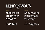 Rendenvous Serif Display Font, a Serif Font by UICreative (Thumbnail 2 of 6)