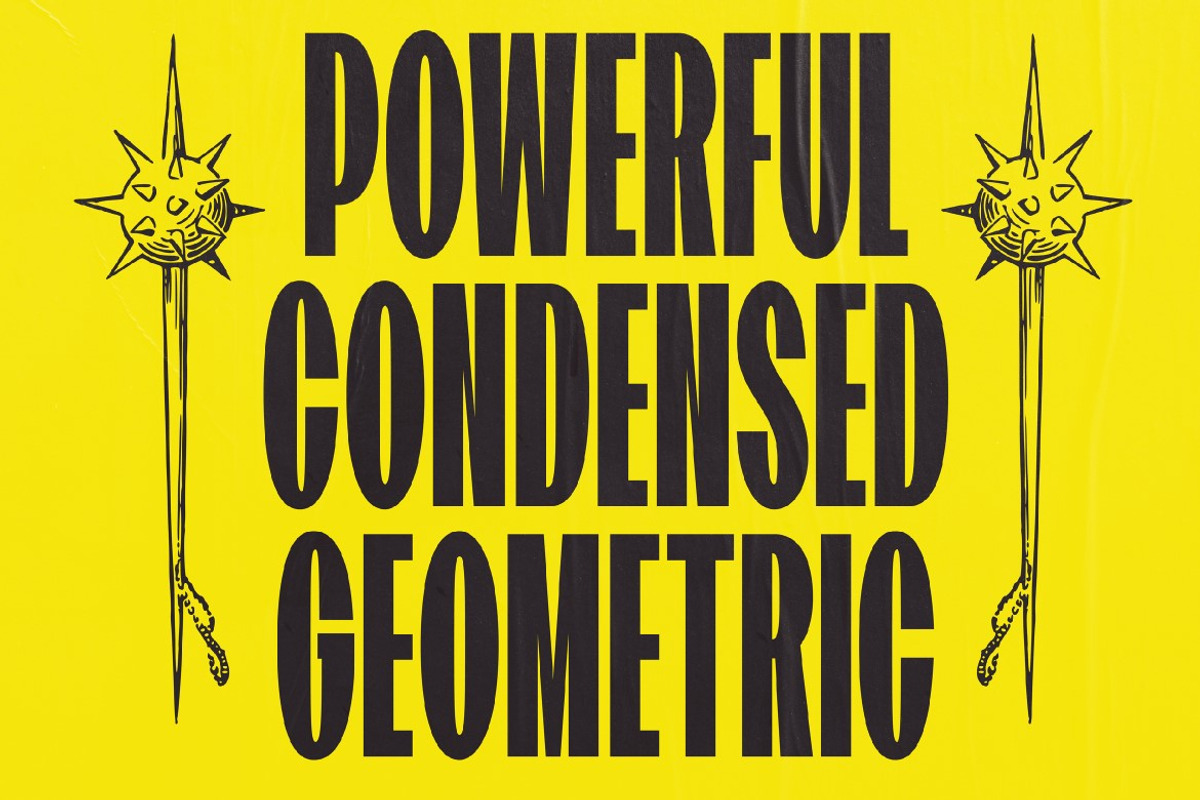 Sansghoul, a Sans Serif Font by graphicook (Photo 3 of 10)