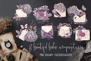 Boho Mystery Halloween collection, a Decorative Illustration by Shabbypie (Thumbnail 5 of 14)