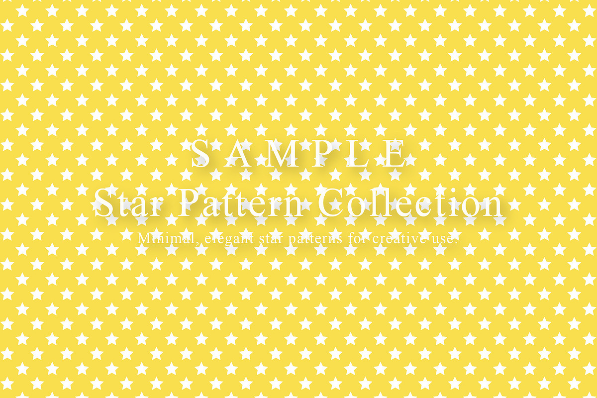 14 Star Pattern Collection, a Pattern Graphic by NOMO DESIGN (Photo 2 of 15)