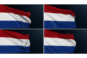 Netherlands Flag Dutch National