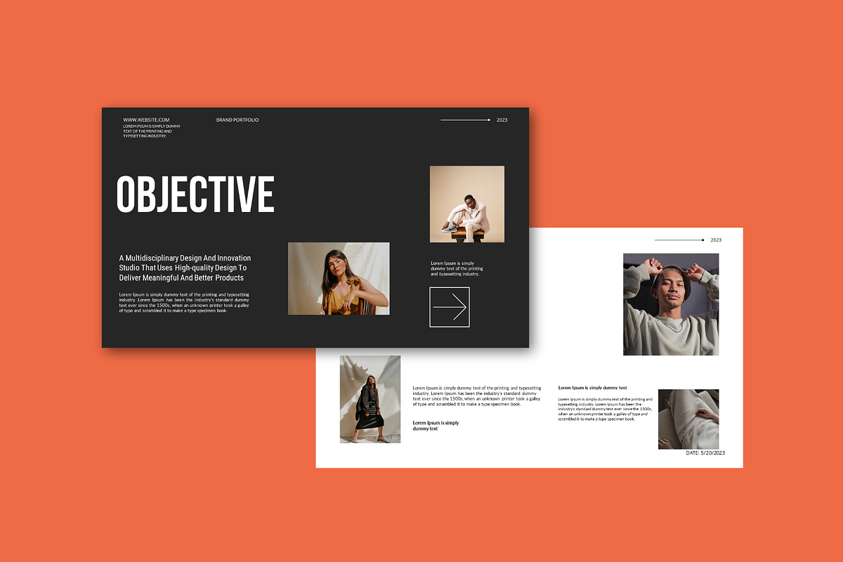Brand Portfolio Presentation, a Presentation Template by Spesifikdesign (Photo 5 of 9)
