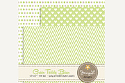 Green Teddy Bear Digital Paper, a Pattern Graphic by JennyL Designs (Thumbnail 4 of 4)