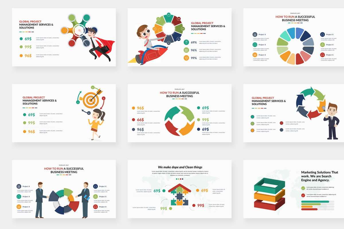 Dizital Infographic Pack Powerpoint, a Presentation Template by One Percent Studio (Photo 5 of 20)