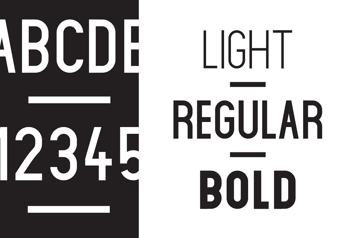 Claxton Typeface preview 3