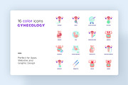 Gynecology | 32 Icons Set Hand Drawn, an Outline Icon by Marina Silence (Thumbnail 4 of 18)