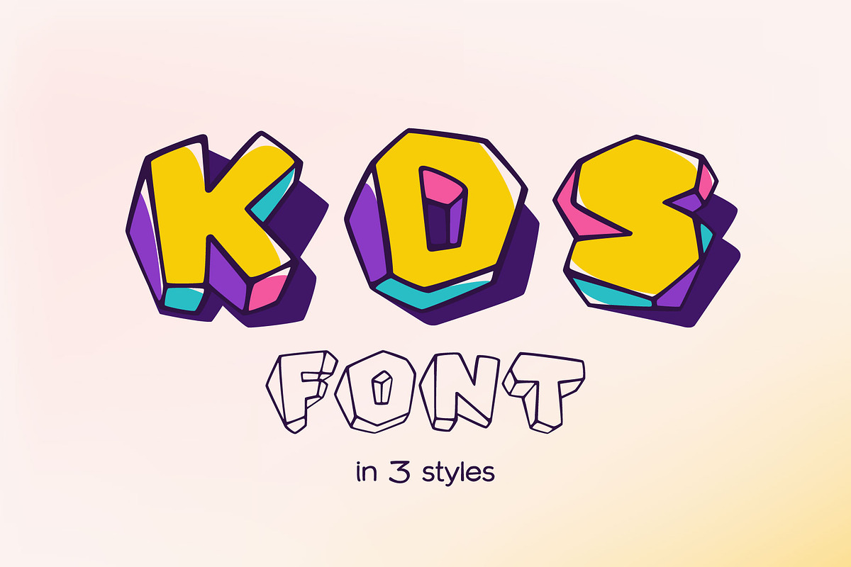 Carle kids font, a Symbol Font by kaer_shop (Photo 1 of 7)