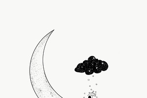 Doodle containing background, design, and art