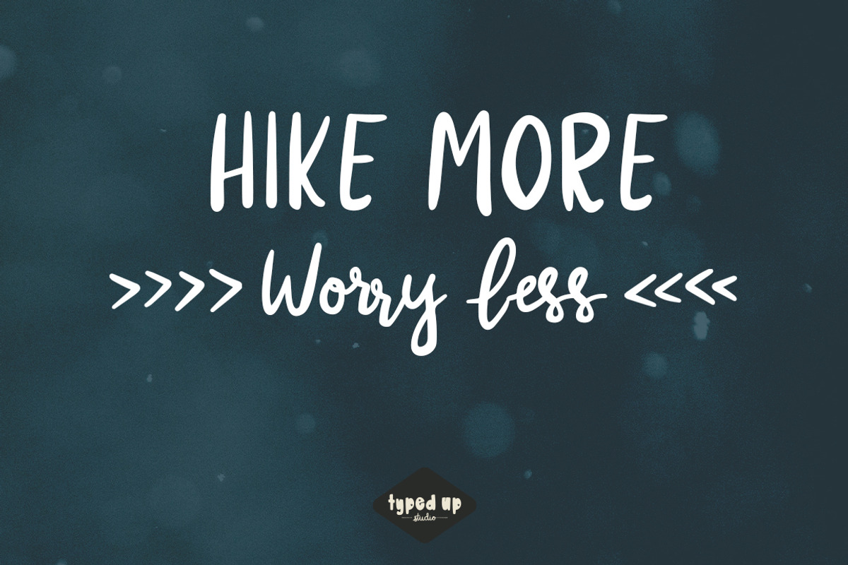 Wild Winter | Extensive Script Font, a Script Font by Typed Up Studio (Photo 11 of 16)
