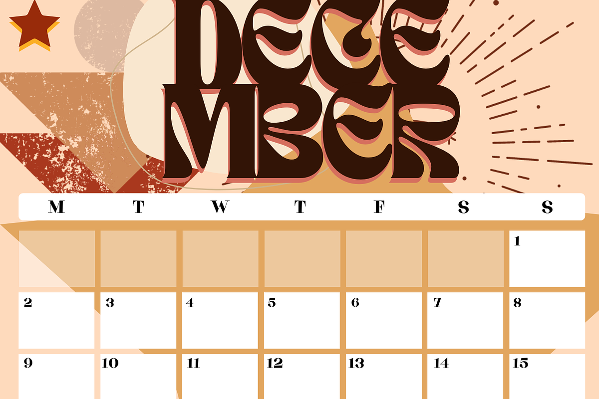 Boho Style 2024 Calendar, a Design Template by The Lone Crowd (Photo 6 of 7)