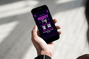 Neon Night Party Instagram Story, a Templates & Theme by TemplateCastleStore (Thumbnail 8 of 9)