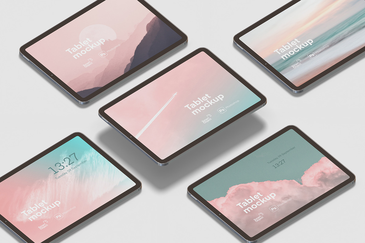 Tablet Mockups, an iPad Mockup by graphiccrew (Photo 24 of 25)