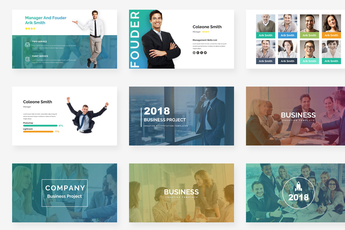 3 in 1 Business Event Powerpoint, a Presentation Template by One Percent Studio (Photo 30 of 36)
