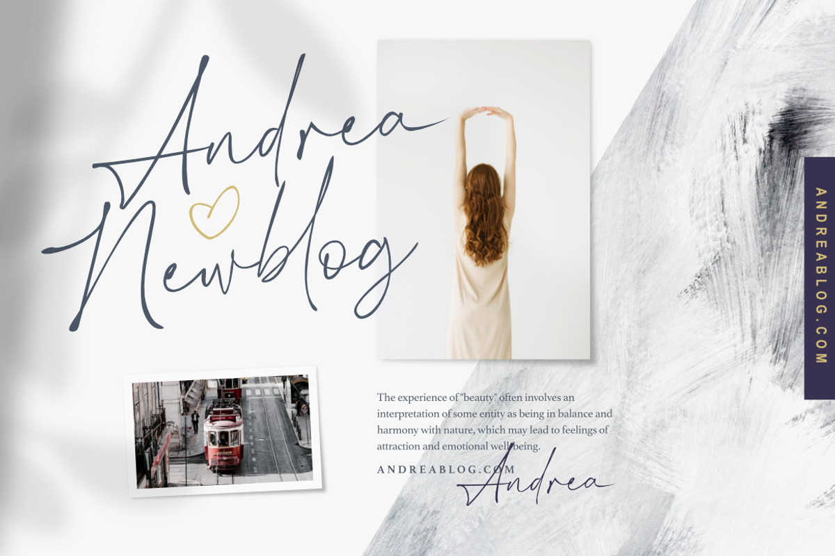 Aesthetic White | Handwritten Font preview 4