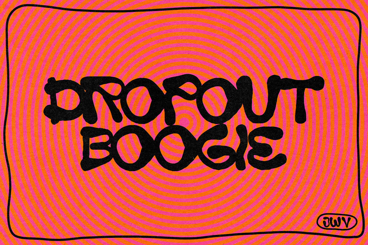 JWV - ABBA ZABA, a Handwritten Font by Jordan Warren Visuals (Photo 8 of 10)