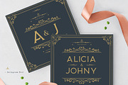 Vintage Wedding Invitation, an Invitation Template by uyo66 (Thumbnail 5 of 7)