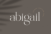 abigail - unique ligature font, a Serif Font by Sensatype (Thumbnail 32 of 32)