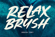 Relax Brush, a Handwritten Font by Megatype (Thumbnail 1 of 7)