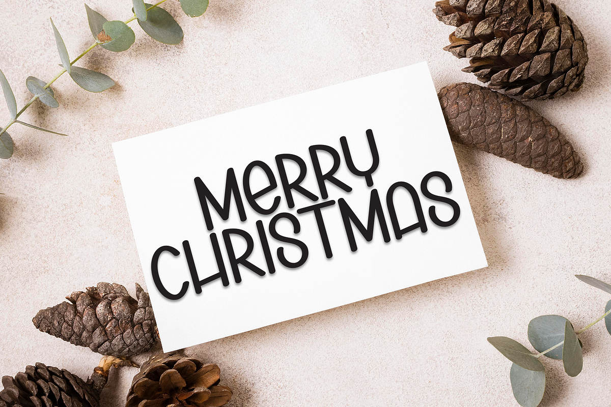 Groovy Reindeer | Script Font, a Script Font by Scratchones (Photo 5 of 8)