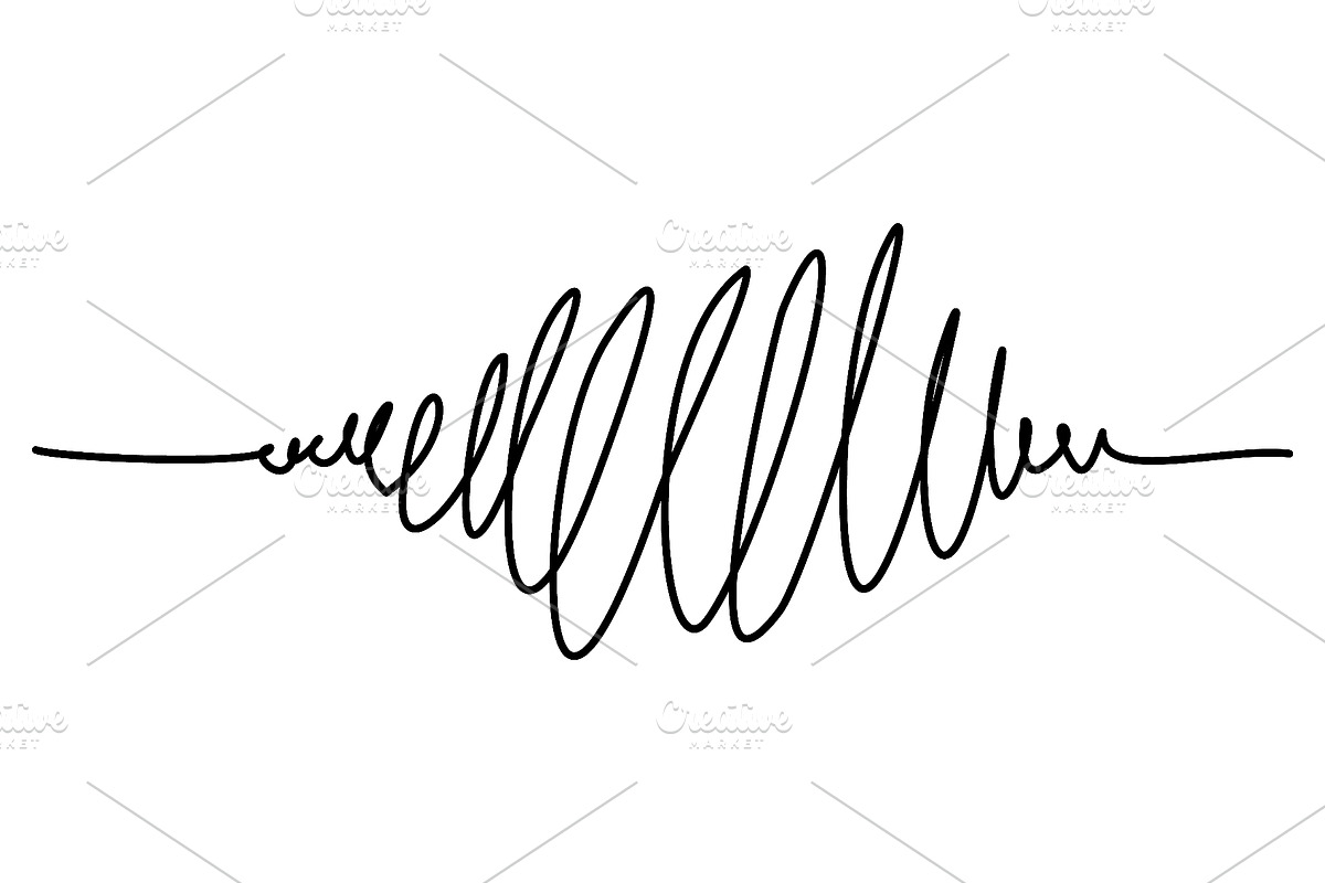Messy scribble arrow line, an Object Illustration by Things for designers (Photo 2 of 3)